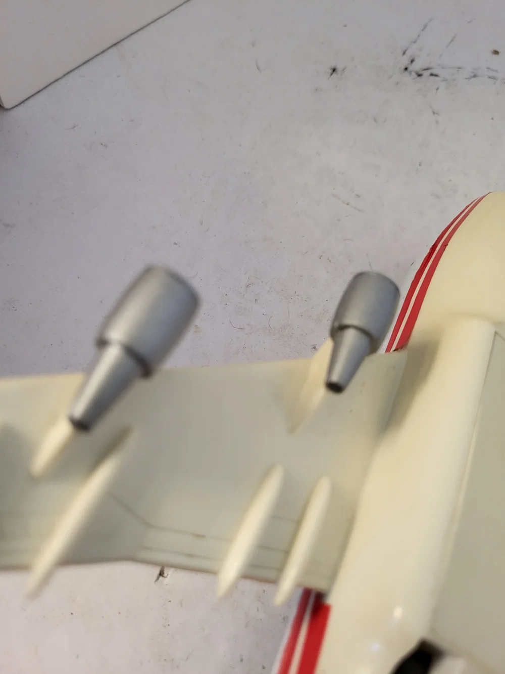1993 Remco TWA Boeing 747 Diecast Jumbo Jet Light&Sound Work 9